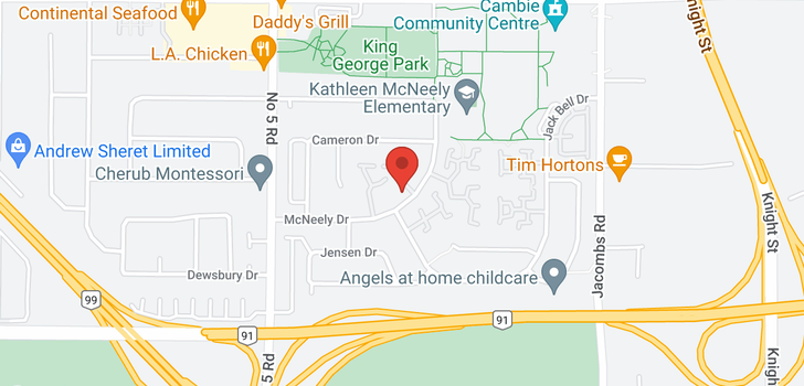map of 59 12331 MCNEELY DRIVE